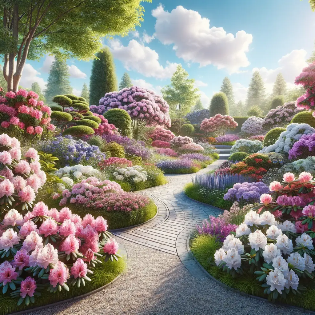 Nuostabus rododendrų sodas